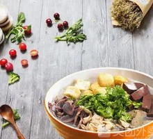 Nanjing Duck Blood and Noodles