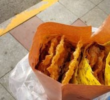 Pure Mung Bean Pancake with Twisted Dough