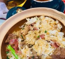 招财三宝煲仔饭