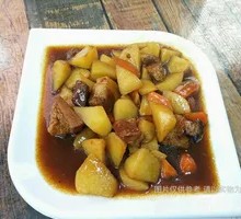 小炖肉烩土豆