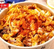 Spicy Crispy Chicken Rice Bowl