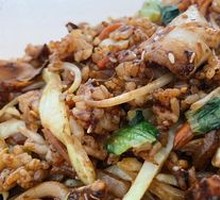 Black Pepper Chicken Fried Rice
