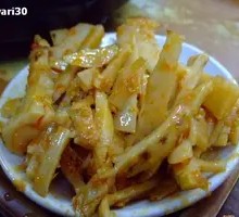 Spicy Sour Bamboo Shoots with Rice Noodles