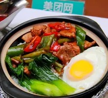 Lap Cheong Bamboo Shoot Clay Pot Rice