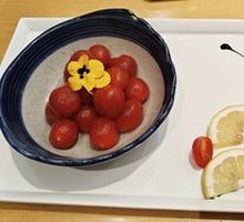 Honey-Glazed Cherry Tomatoes with Osmanthus