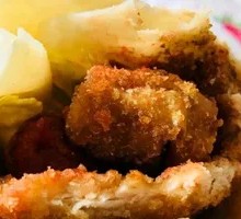 Chicken Leg Steak in Flatbread