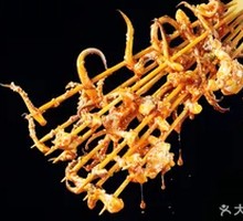 Sichuan-style Squid Tentacles Skewers with Pepper