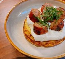 Smoked Crab and Potato Pancake