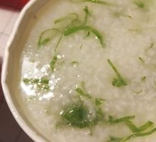 Bamboo Shoot and Greens Porridge