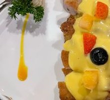 Grilled Pineapple Pork Chop with Fruit Juice