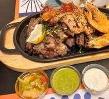 Latin American Grilled Meat Platter