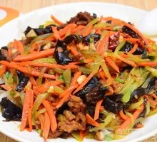 Fish-Flavored Shredded Pork Rice Bowl