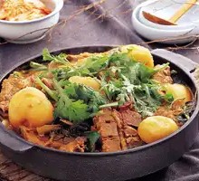 Pork Spine and Potato Soup