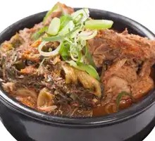 Pork Spine Potato Soup Rice