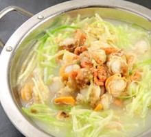 砂锅萝卜丝全贝