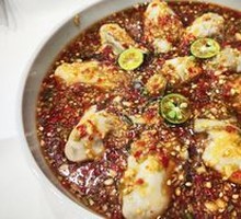 Mustard-Flavored Oyster Delight