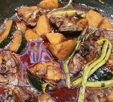 Pork Rib Dumpling Stew with Pancake