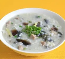 Century Egg and Pork Porridge