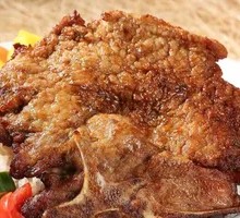 Fried Pork Cutlet with Rice Noodles