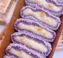 Peach Heart Bubbling Rice Cake