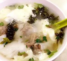 Egg Drop Soup with Dumplings