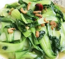 Shrimp and Chinese Cabbage Stir-fry