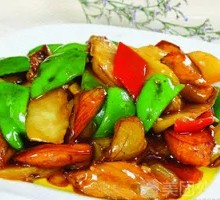 Three Fresh Vegetables Rice Bowl