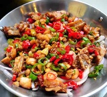 Spicy Frog Legs in Dry Pot