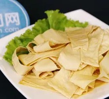 Oil-soaked tofu skin