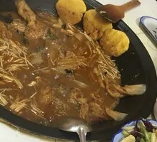 Stewed Fish in Iron Pot