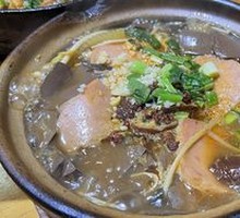 Spicy Sliced Blood Curd with Oil Pouring