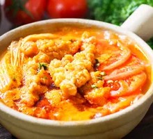 Tomato Fried Pork Nuggets