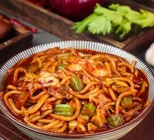 Ham Noodle Pancake Rice Cake Platter Stir-Fried Rice Noodles