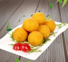 Taro Sweet Potato Balls