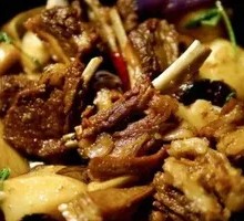 Yellow Braised Goat Meat