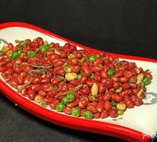 Fried Small Fish with Peanuts