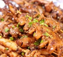 Grilled Squid Tentacles