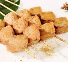 Fish Dumpling Skewers