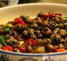 Spicy Stir-Fried Snails