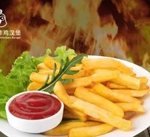 Burger with Fries and Coke