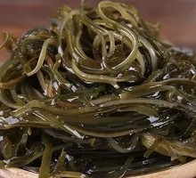 Thin seaweed strips