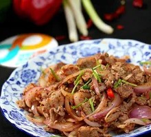 Cumin Stir-Fried Lamb Rice Bowl