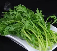 Chinese chrysanthemum greens