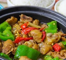 Stewed Chicken with Brown Sauce