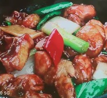 Stewed Chicken with Brown Sauce