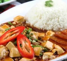 Braised Japanese Tofu Rice Bowl