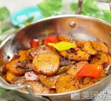 Spicy Potatoes in Dry Pot with Rice