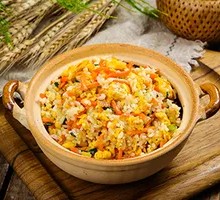 Egg and Ham Fried Rice