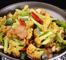 Stir-Fried Organic Cauliflower