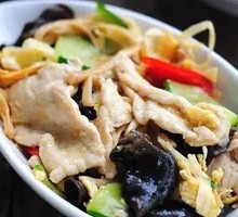 Wood Ear Mushroom with Pork